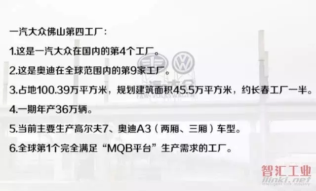 130億投資的一汽大眾佛山汽車工廠全揭秘，首次深度曝光！