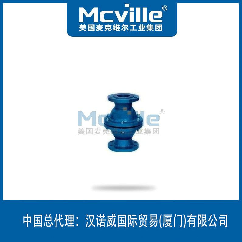進口浮球式襯膠止回閥