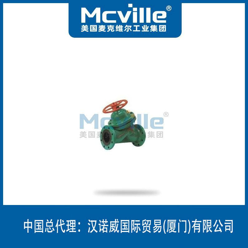 進口直流式襯膠隔膜閥