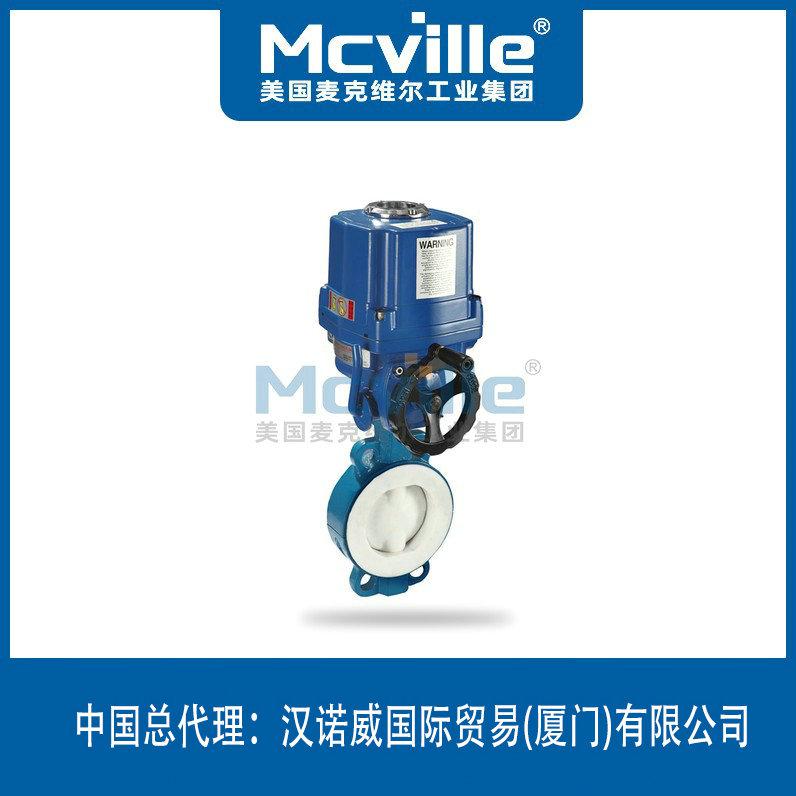 進口電動襯氟蝶閥