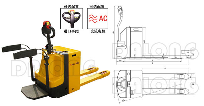 無(wú)錫大隆CBDST全電動(dòng)托盤(pán)搬運(yùn)車(chē) 
