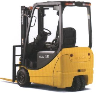 廣州天力: 小松AE50/AM50系列三輪電動(dòng)平衡重叉車 FB14-12 