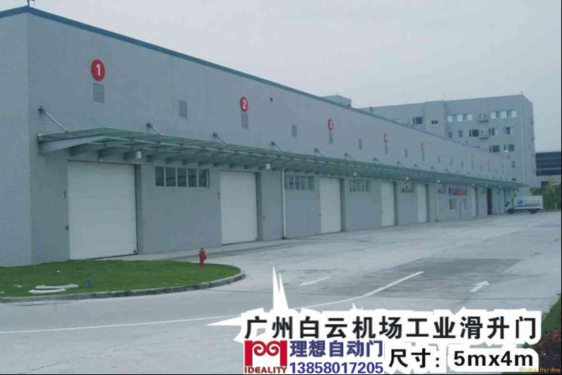 理想保溫提升門，物流倉儲滑升門