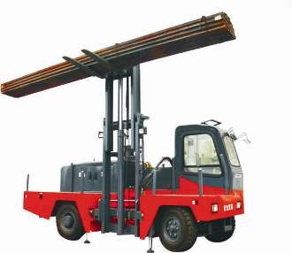 岳陽叉車給力供應3-6噸側面式叉車