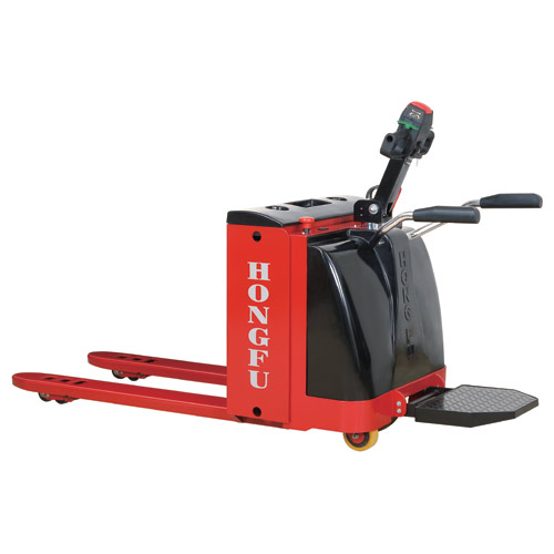 鴻福全電動自走式拖板車（帶護(hù)欄）