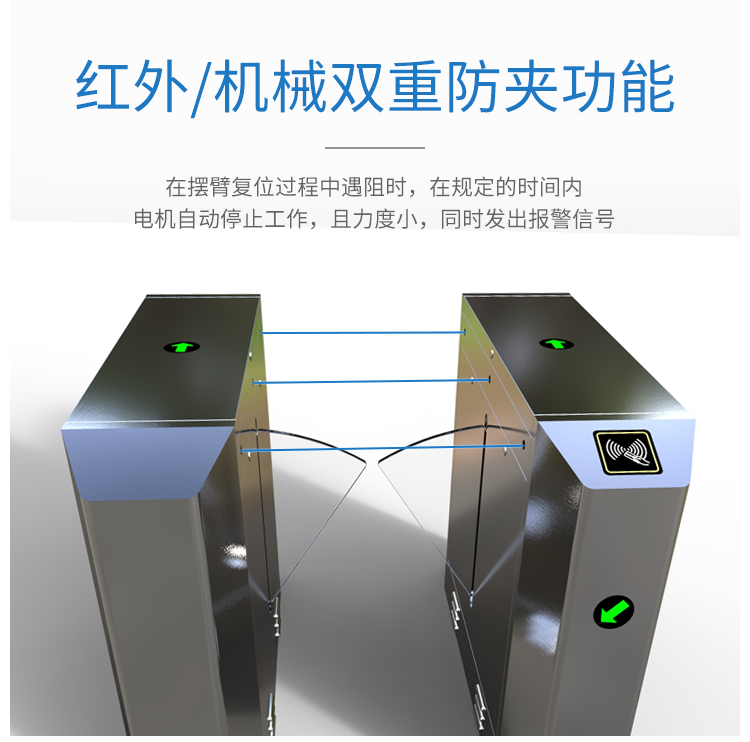 小區(qū)防靜電外接LED，小區(qū)防靜電加厚，小區(qū)圓弧立式三輥閘