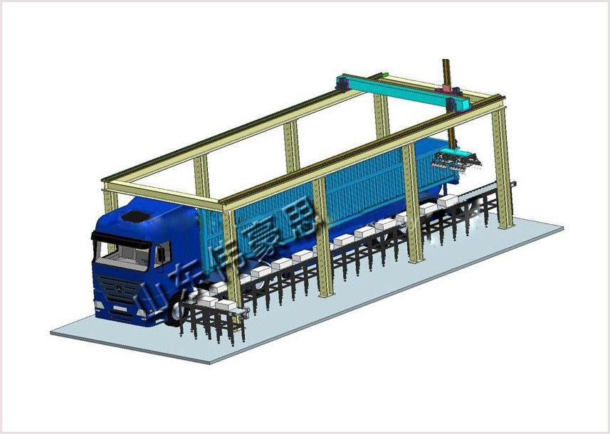 定制自動(dòng)化膩?zhàn)臃蹮o人裝車機(jī) 自動(dòng)裝車機(jī)械手