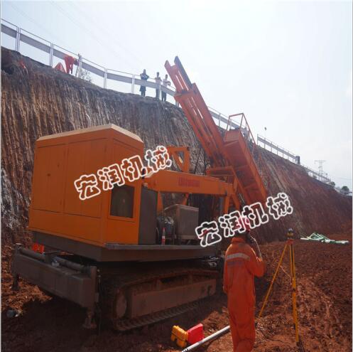 新款履帶錨桿鉆機  建筑基坑履帶式錨固鉆機價格