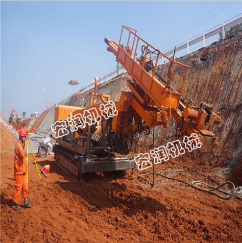 新款履帶錨桿鉆機  建筑基坑履帶式錨固鉆機價格