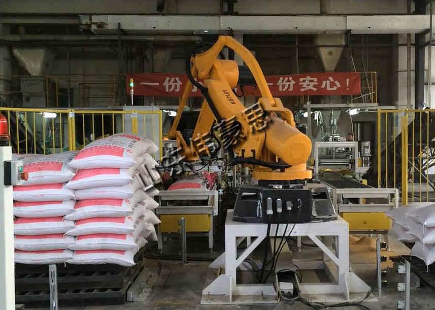 吉林氧化鋁機械手碼垛機 自動化高位碼垛機廠家