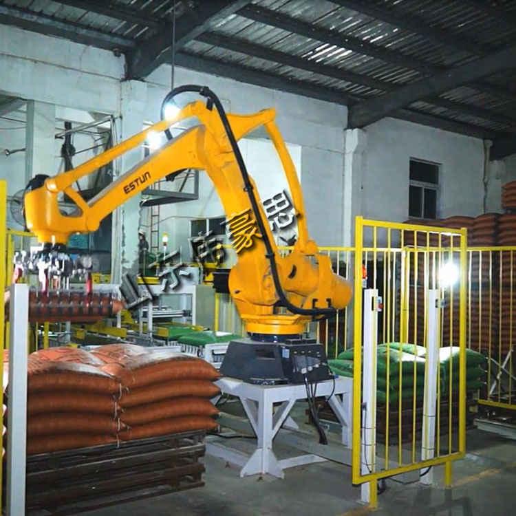 全自動碼垛系統 機械人碼垛機工作原理