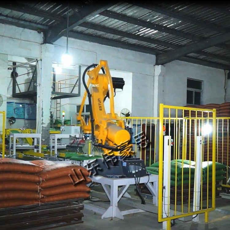 全自動碼垛系統 機械人碼垛機工作原理