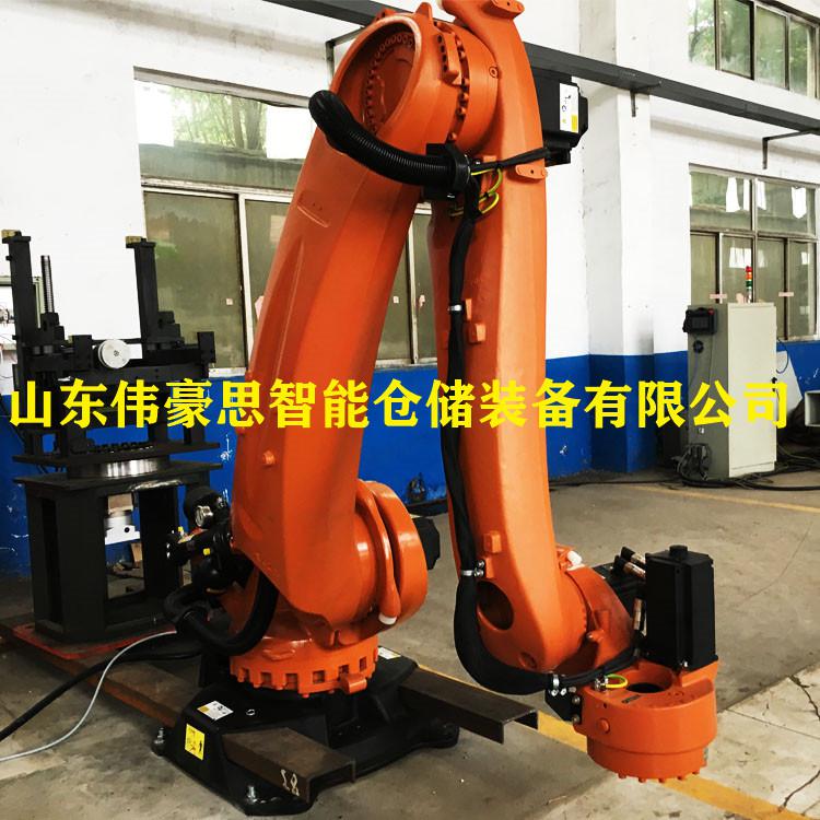 飼料碼垛機(jī)定制 袋裝豆粕碼垛解決方案
