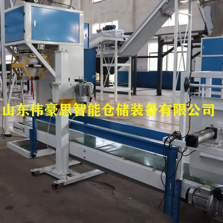 山東定制飼料碼垛機(jī)器人 自動化袋料碼垛系統(tǒng)