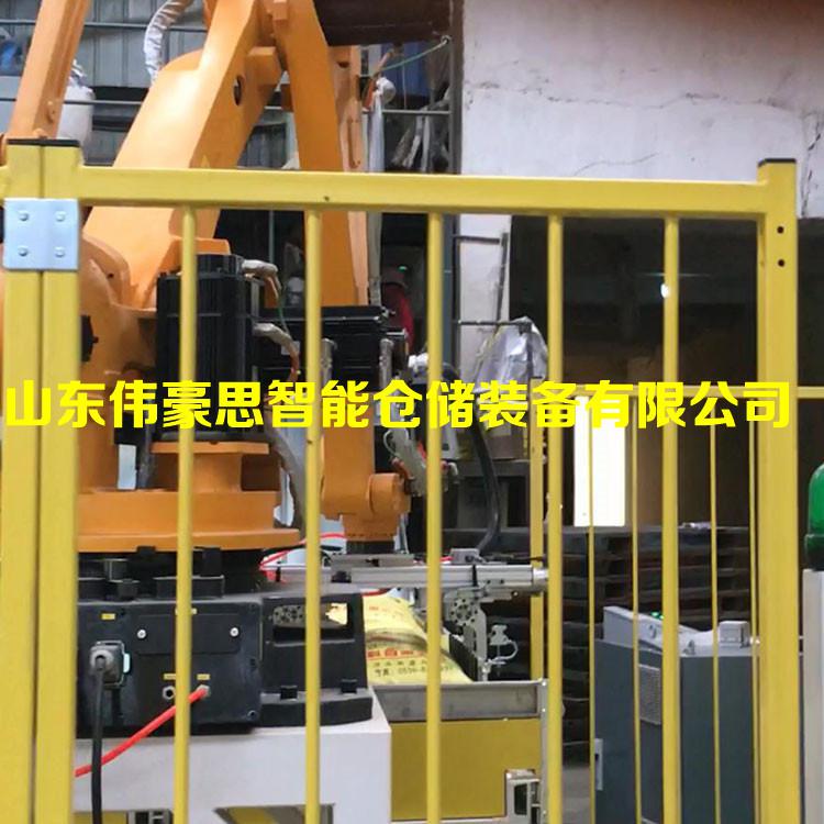 雞飼料碼垛機器人非標(biāo)定制 全自動碼垛機廠家直供