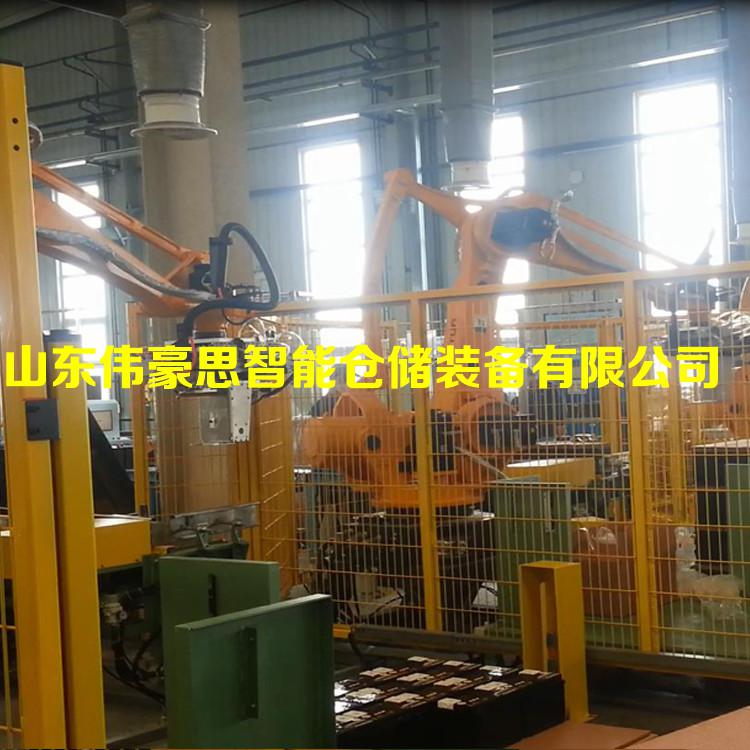 牛奶箱碼垛機器人 全自動包裝碼垛系統價格