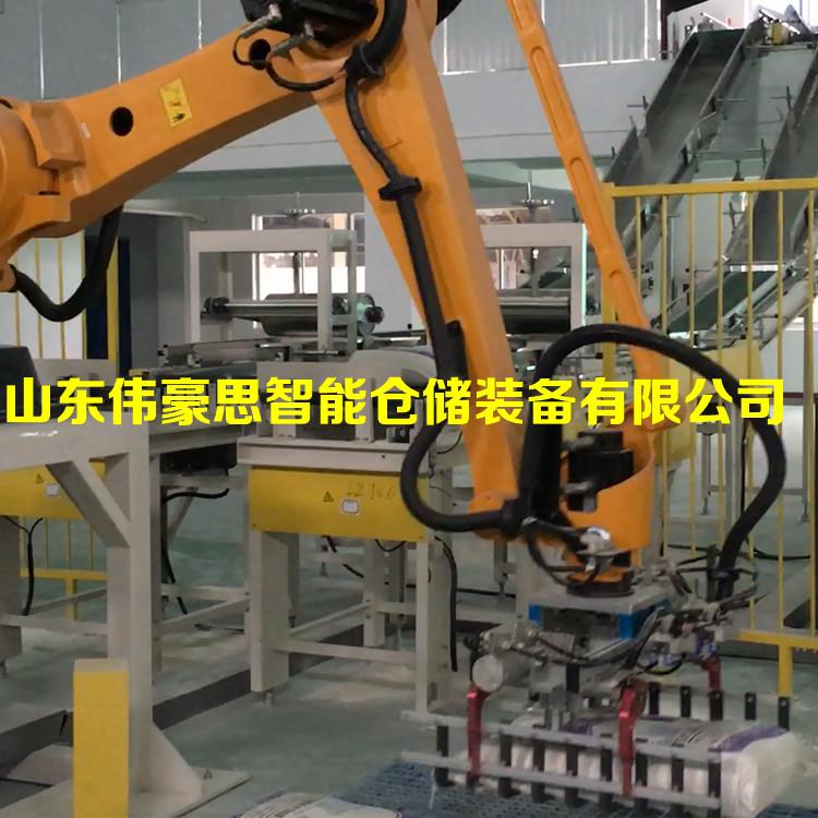 袋料全自動碼垛機成套設備 木屑碼垛機價格