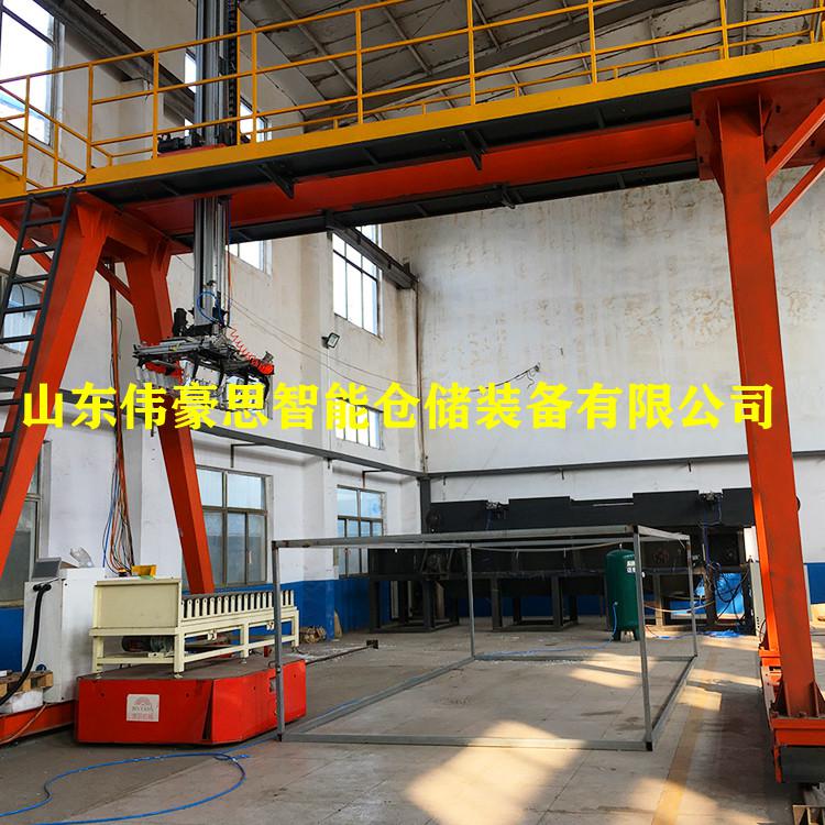 供應食鹽機器人裝車機 自動裝車設備工作現場