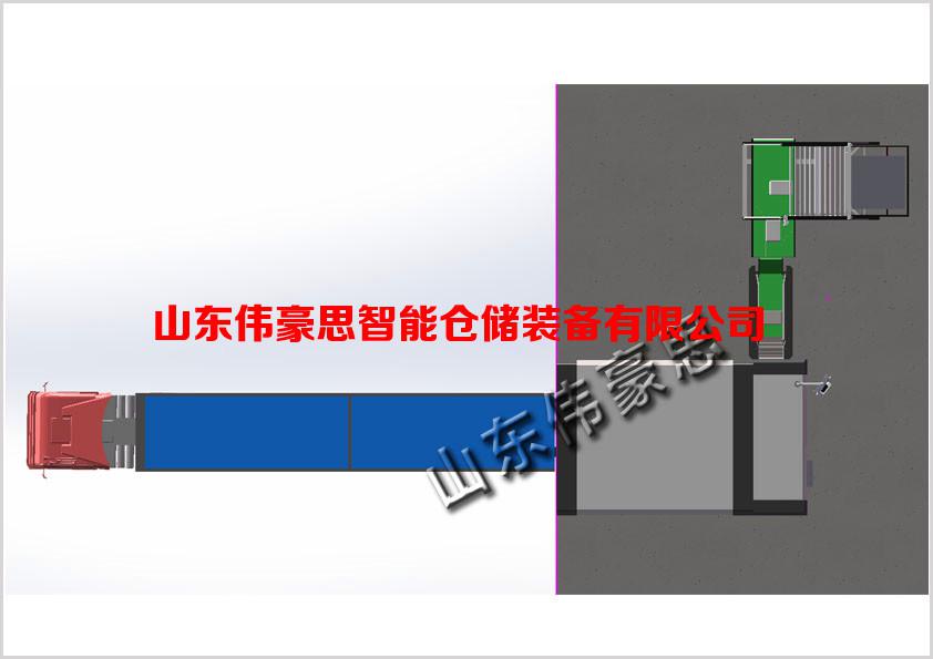山東全自動裝車機供應商 石膏粉裝車機械手報價