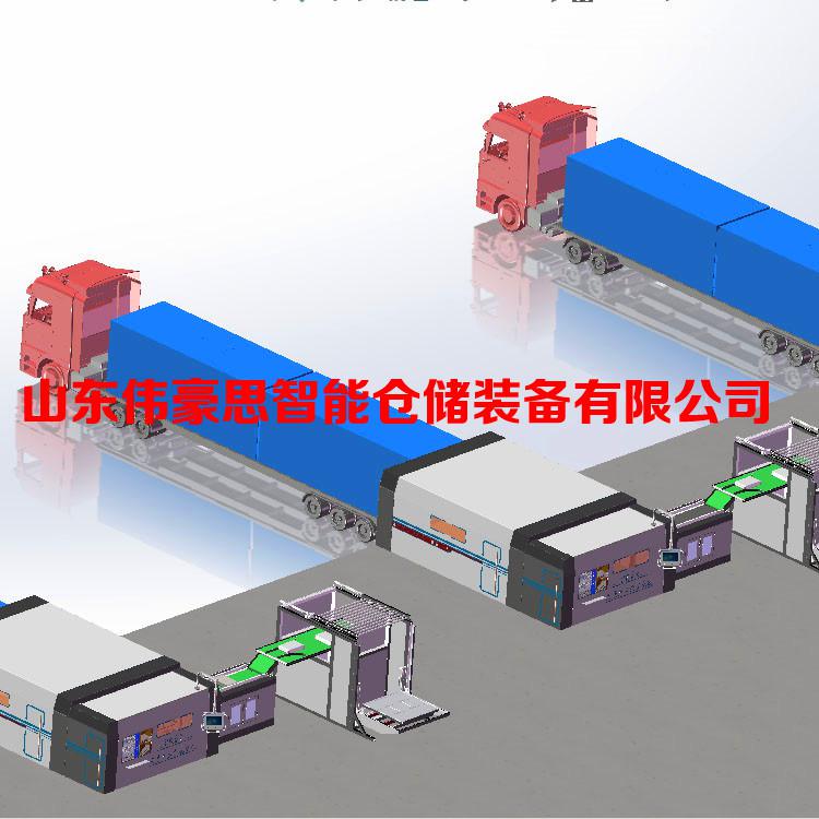 定制豆粕機器人裝車機 全自動裝車機械手廠家