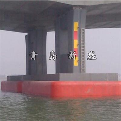 新盛供應自浮式鋼覆復合水上橋墩保護防撞設施