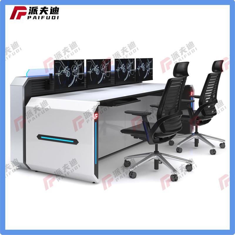 操作臺(tái)監(jiān)控臺(tái)監(jiān)控室控制臺(tái)指揮中心調(diào)度中心工作臺(tái)監(jiān)控桌監(jiān)控平臺(tái)弧形現(xiàn)代