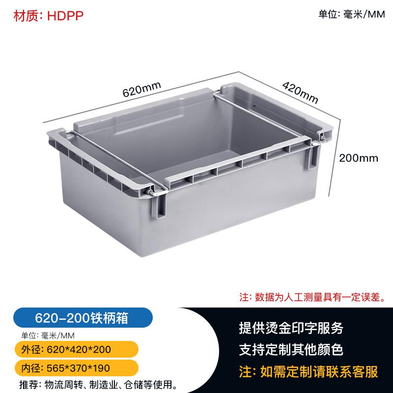 重慶江津EU歐式物流周轉箱百貨存放加厚YP40箱可加鐵柄