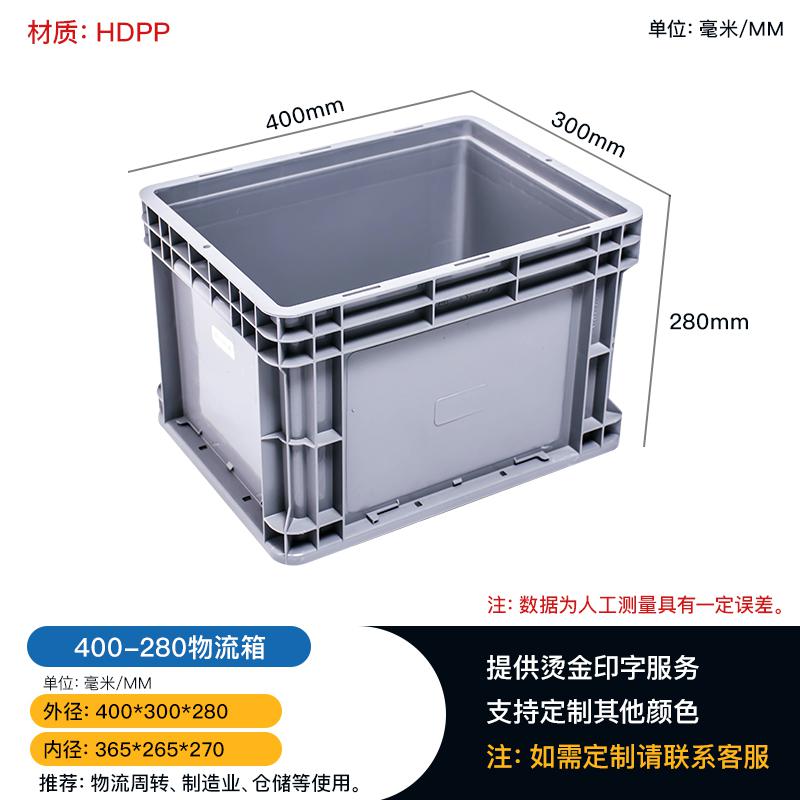 重慶萬盛廠家發貨物流周轉箱百貨存放加厚B9箱歐式物流箱