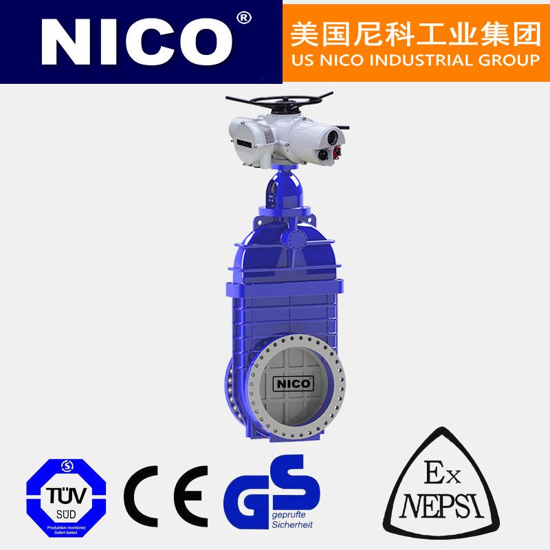 進口鑄鐵電動閘閥-電機電控控制