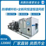 防爆螺桿機+全新風恒溫恒濕風柜